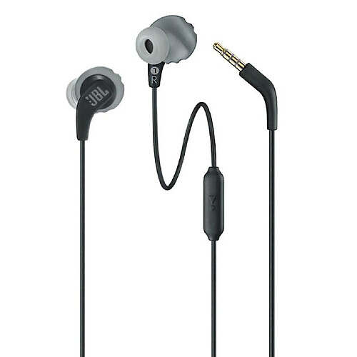 Universal Casque filaire contrôle en ligne casque sport intra-auriculaire interne avec microphone bouchon d'oreille magnétique portable