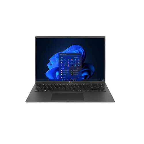 Portable LG GRAM 16Z90R-G.AP78F Intel Core i7-1360P 16GoDDR5 1ToSSD Intel Iris Xe Graphics 16" QHD+ IPS 350Nits WIN11Pro NOIR Clav rétroéclairé