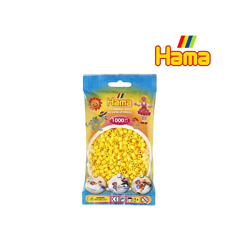 HAMA Perles en sachet - Jaune