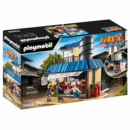 Playmobil® Playset Playmobil Naruto Shippuden: Ichiraku Ramen Shop 70668 105 Pièces