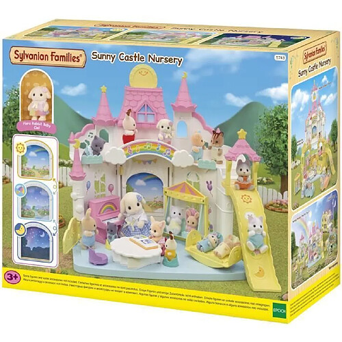 Poupée - SYLVANIAN FAMILIES - La creche ensoleillée - Multicolore - Mixte - Intérieur