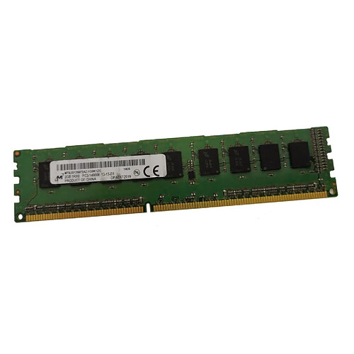 Micron Tech 2Go RAM Serveur Micron MT9JSF25672AZ-1G9K1ZG DDR3 PC3-14900E ECC 1866Mhz 1Rx8 · Occasion