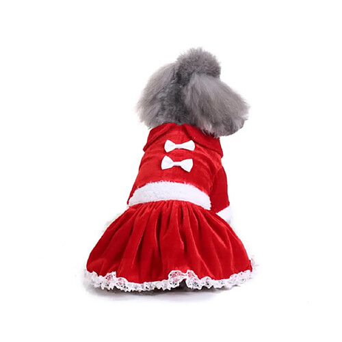 YP Select Chien Costumes Vacances Halloween Noël Vêtements Pour Animaux Domestiques Doux Confortable Chien Vêtements S