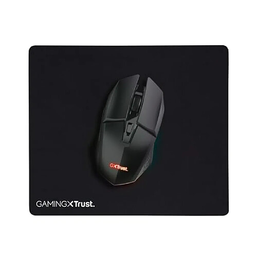 Bqhl Editions Trust Gaming GXT 112 Felox Souris Gamer sans Fil Rechargeable et Tapis de Souris, 80 Heures d'autonomie, 800-4800 PPP, Éclairage LED, 6 Boutons, Souris Gaming pour PC, Ordinateur, Windows ? Noir