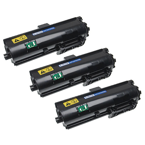 vhbw 3x Toner remplacement pour Kyocera TK-1150 pour imprimante - Cartouches toner compatible, noir