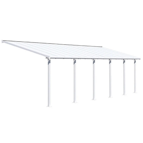 Pergola 25.4m² blanc - 704357 - PALRAM