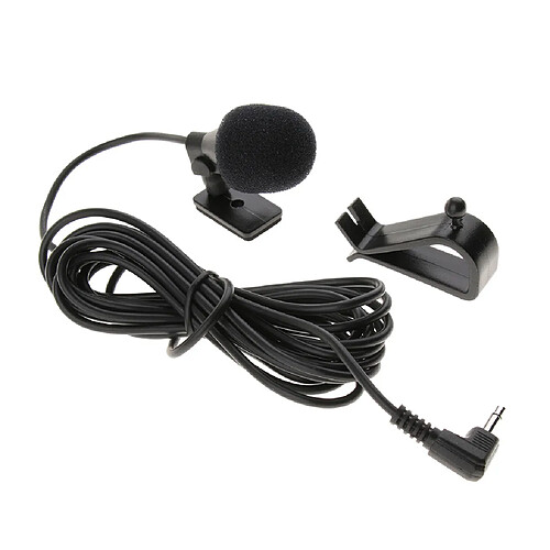 microphone externe stéréo de voiture pour gps stéréo dvd radio 3,5mm angle droit