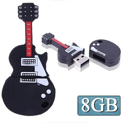 Wewoo Clé USB Disque Flash USB de forme de guitare de 8 Go