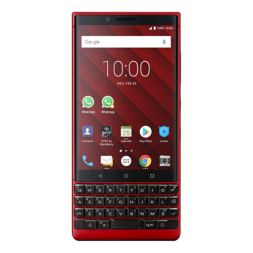 Smartphone Blackberry Key2 4G double Sim 6 / 64 Go - Rouge