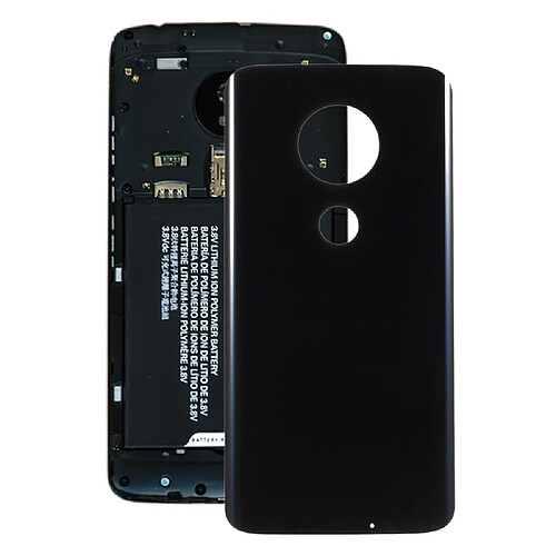 Wewoo Coque Arrière de Batterie pour Motorola Moto G7 Plus Noir