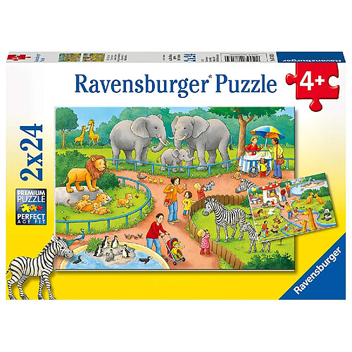 Ravensburger Puzzle 07813 Un Jour au Zoo