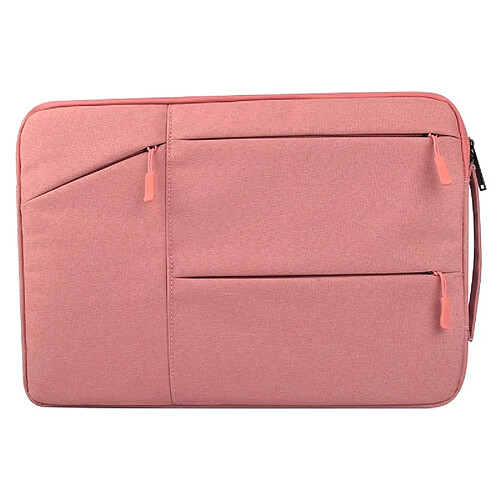 Wewoo Sacoche pour ordinateur portable rose 14 pouces et ci-dessous Macbook, Samsung, Lenovo, Sony, DELL Alienware, CHUWI, ASUS, HP Universel poches multiples wearable Oxford chiffon doux Business Tablet Bag,