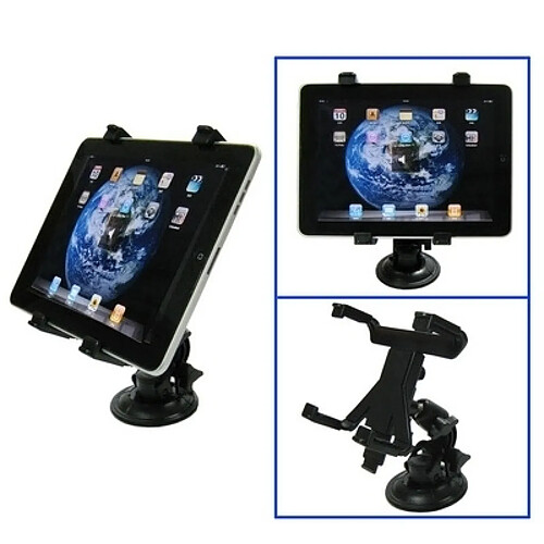 Wewoo Support Holder noir pour iPad 4 3 / 2, iPad, mini 1/2/3 Samsung Galaxy TAB de de montage de voiture