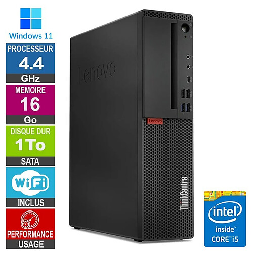 Lenovo M720s i5-9500 4.40GHz 16Go/1To Wifi W11 · Reconditionné