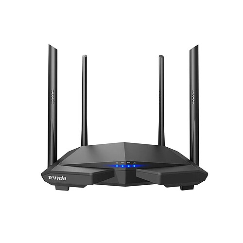 Router Tenda AC6 Wi-Fi 5 GHz Noir