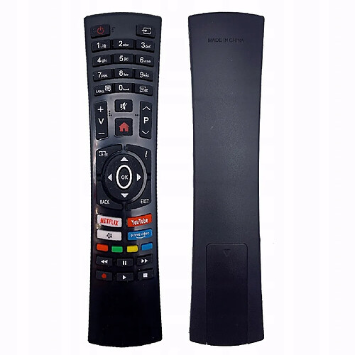 GUPBOO Télécommande Universelle de Rechange pour TECHWOOD TELEFUNKEN 4 smart TV