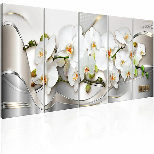 Paris Prix Tableau Imprimé Blooming Orchids 80 x 200 cm