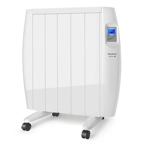 Radiateur électrique à inertie sèche connecté 900w blanc - malbork connect 900 - TAURUS ALPATEC