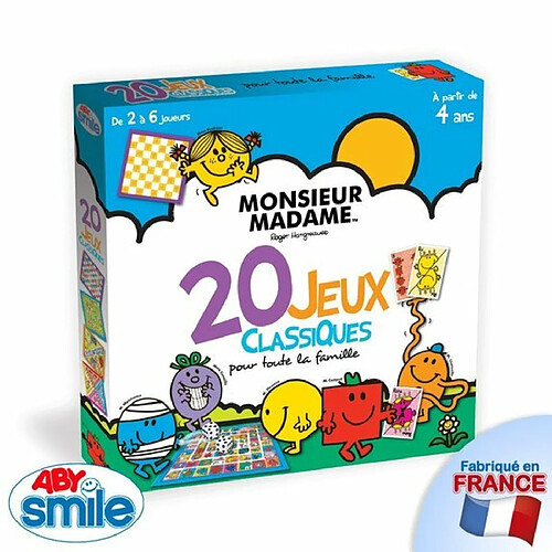 Ludendo 20 jeux classiques Monsieur Madame