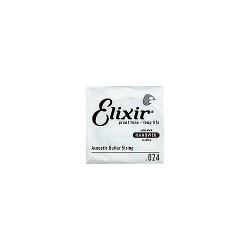 Corde au détail guitare acoustique Elixir Nanoweb 024 - 15124