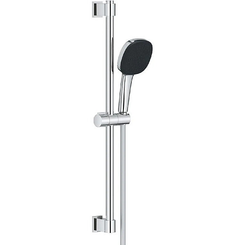 Ensemble de douche avec pommeau 2 jets, barre et flexible - GROHE Vitalio Comfort 110 26928001 - Sélection facile - Economie d'eau