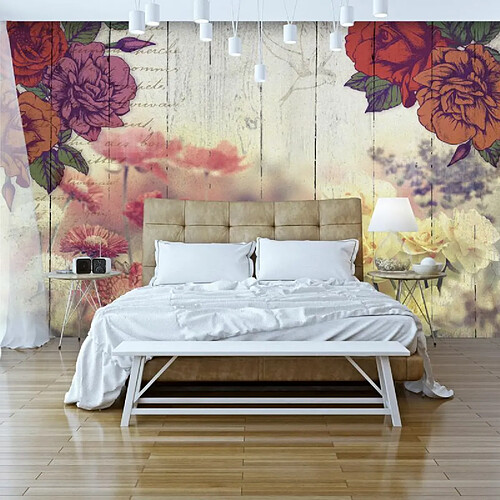 Paris Prix Papier Peint Vintage Flowers 210 x 300 cm