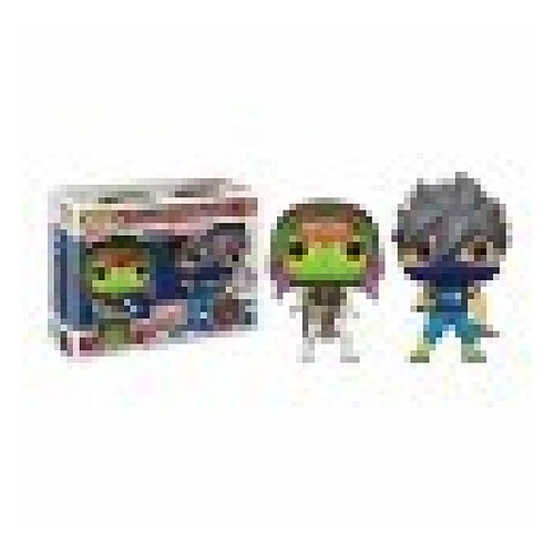 Funko - Figurine Marvel Vs Capcom - 2-Pack Gamora Vs Strider Exclu Pop - Matière vinyl- Vendu sous window box- Taille 10cm