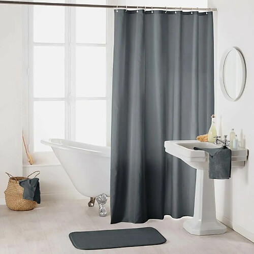 Paris Prix Rideau de Douche Uni Essencia 180x200cm Anthracite