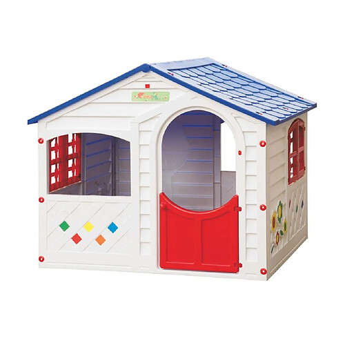 Vente-Unique Maisonnette pour enfant LITTLE HOUSE - L130 x l106 x H115 cm