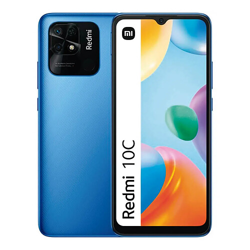 Xiaomi Redmi 10C 3Go/64Go Bleu (Ocean Blue) Double SIM