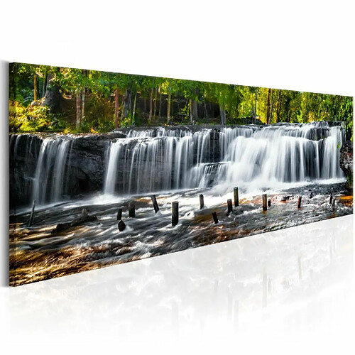 Paris Prix Tableau Imprimé Fairytale Waterfall 45 x 135 cm