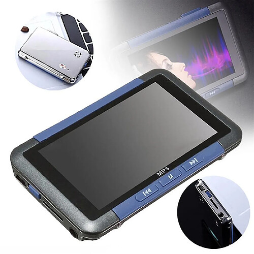 Universal Musique vidéo Multimedia Recorder MP4 FM Radio Metal E Book HD MINI MP5 lecteur