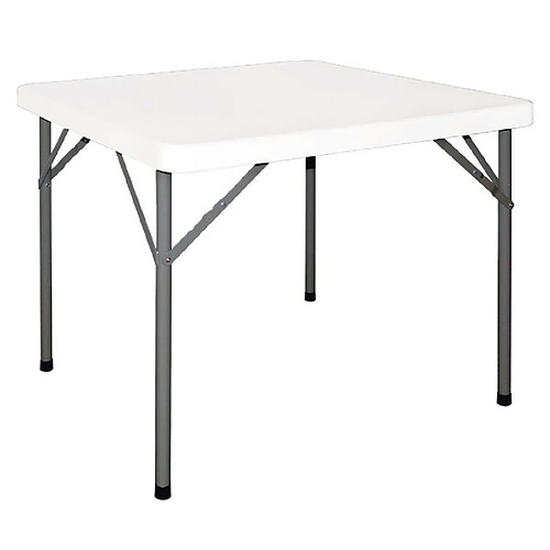 Table Carrée Pliante 86 cm de Côté - Bolero