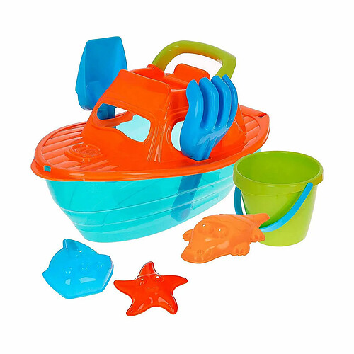 Color Baby Set de jouets de plage Colorbaby Barco