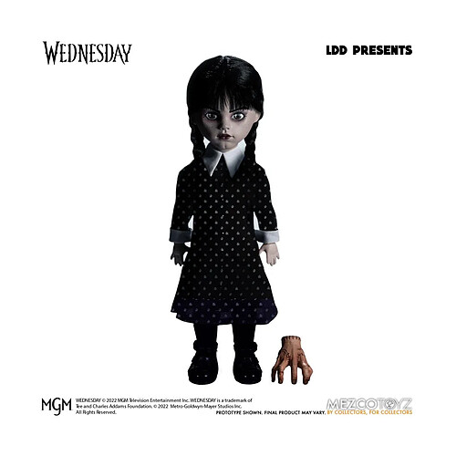 Mezco Mercredi - Poupée Living Dead Dolls Mercredi Addams 25 cm