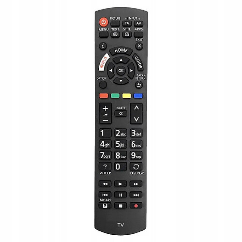 GUPBOO Télécommande Universelle de Rechange Pour télécommande TV PANASONIC TX-40FS