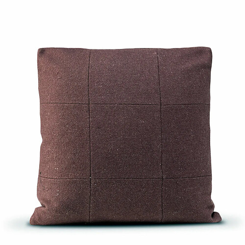 Happy Friday Housse de coussin HappyFriday HF Living Square Felt Bordeaux 50 x 50 cm