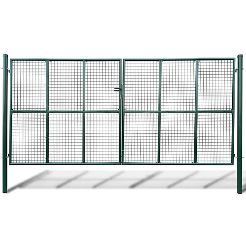 vidaXL Portillon Maille 415 x 250 cm / 400 x 200 cm