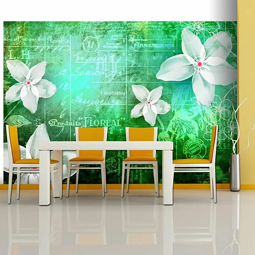 Paris Prix Papier Peint Floral Notes III 70 x 100 cm