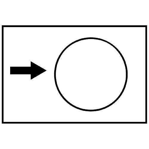 etiquette - harmony - 30 x 40 mm - blanc - droite / pv - schneider electric zb2by4907