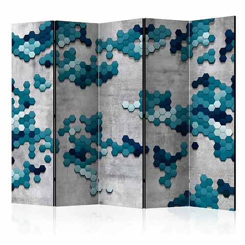 Paris Prix Paravent 5 Volets Sea Puzzle 172x225cm