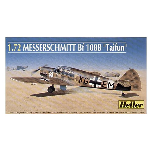 Messerschmitt Me 108B Taifun 1/72 80231 HELLER