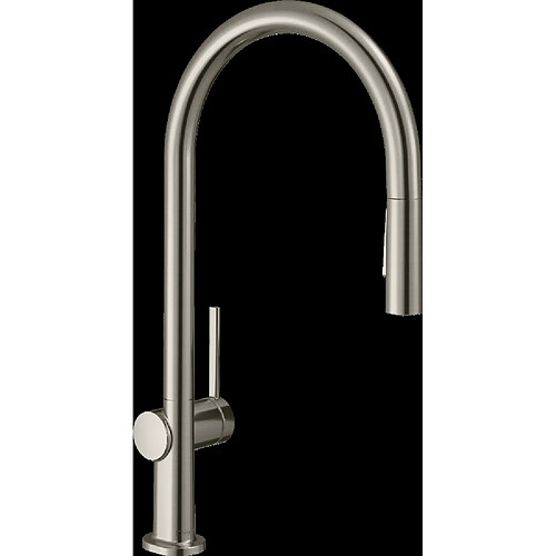 Mitigeur de cuisine HANSGROHE Talis M54 , avec douchette extractible 2 jets aspect acier inox - 72800800