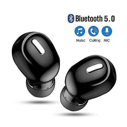 Universal Casque bluetooth 5.0 casque sport jeux casque avec micro casque gratuit bouchon d'oreille stéréo