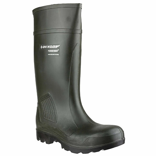 Dunlop Grüner Purofort Professioneller Gummistiefel mit voller Sicherheit