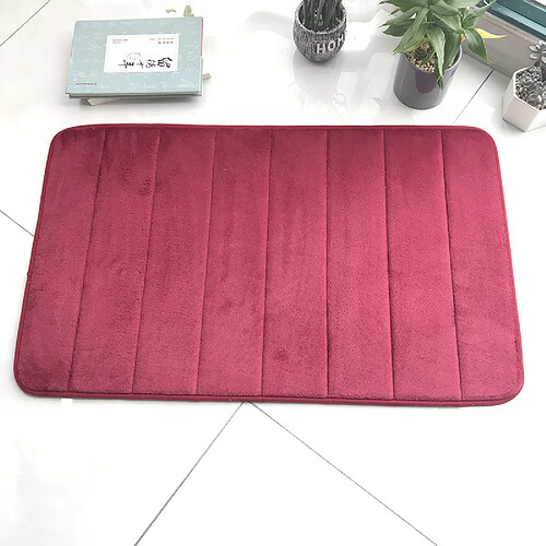 LUUCOZK Tapis de bain antidérapants absorbants à séchage rapide, décoration de salle de bain, liqueur-40x60cm