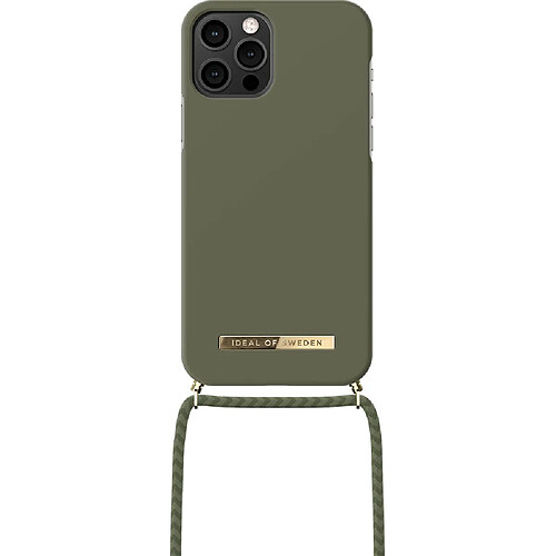 Ideal Of Sweeden IDEAL OF SWEDEN IDONCAW21-I2061-324 - Coque bandoulière Ordinary IP12/IP12P Cool Khaki