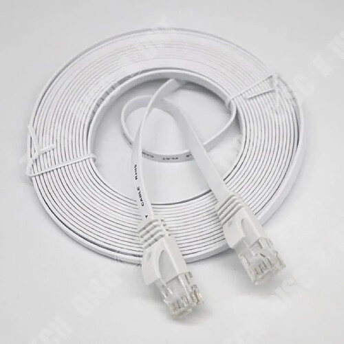 Tech Discount TD® Câble Ethernet 20 mètres Compatibilité Universelle fils Cuivre résistant performance transmission connexion internet rapide