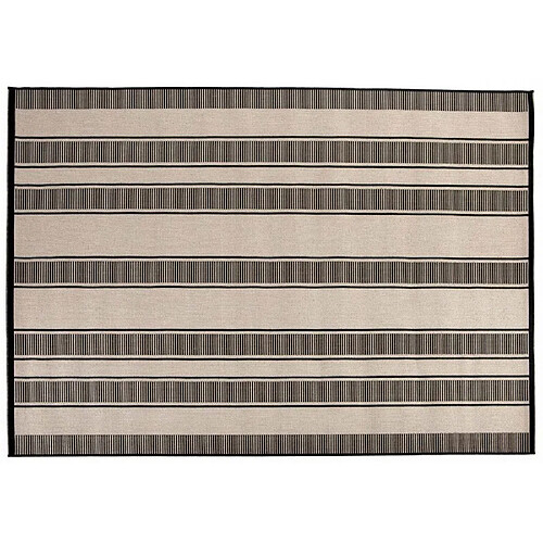 Vivaraise Tapis extérieur en polypropylène Paomia perle 160 x 230 cm.