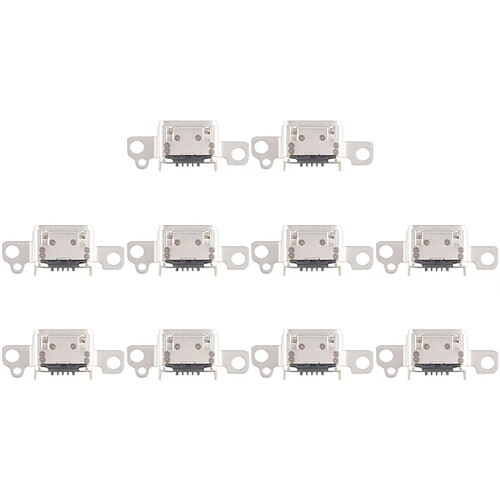 Wewoo Connecteur de port chargement 10 PCS pour Meizu MX6